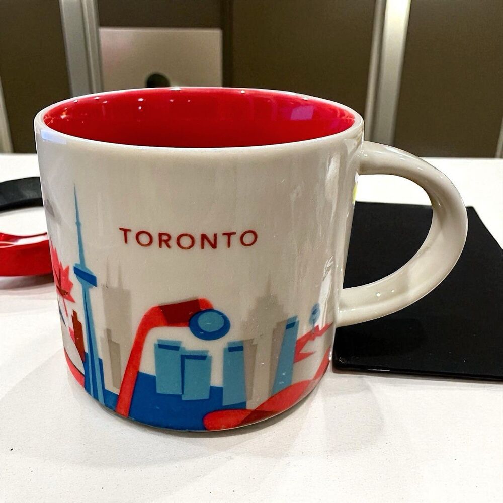 Rare Starbucks Toronto “You Are Here Collection” Mug – Lusterware Logo Variation